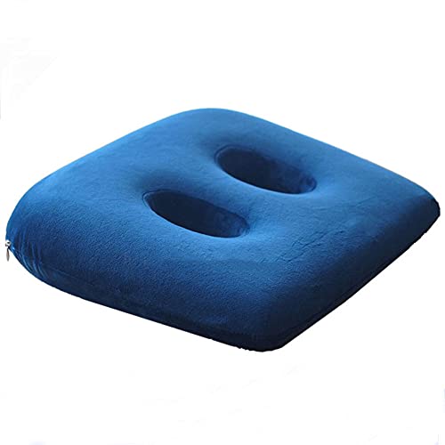 YXZN Orthopädisches Sitzkissen für Bürostuhl Memory Foam Sit Bone Relief Kissen für Po, unteren Rücken, Hamstrings, Hüften, Sitzbeinhöcker - Zuhause, Büro, Auto von YXZN