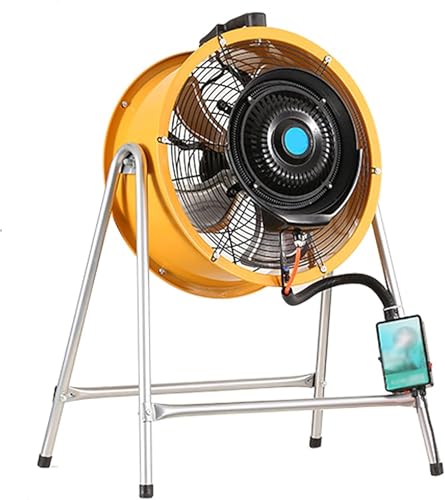 YXZQLOZ 220V industrieller Sprühlüfter Fabrikkühlung Luftbefeuchtung Staubentfernung Bodenventilator leistungsstarker Hochleistungs-Zerstäubungslüfter (98cm/38.6 in) von YXZQLOZ