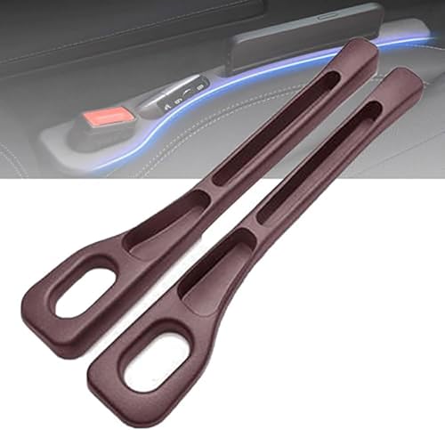 YYATT Autositz Lückenfüller für BMW 3er Touring E30 E36 E46 E91 F31 G21, Autositz Gap Stopper Sitzseite Auslaufsicherer Streifen Auto Innenraum Zubehör,D Brown YYATT Autositz Lückenfüller für BMW 3er Touring E30 E36 E46 E91 F31 G21, Autositz Gap Stopper Sitzseite Auslaufsicherer Streifen Auto Innenraum Zubehör,D Brown von YYATT