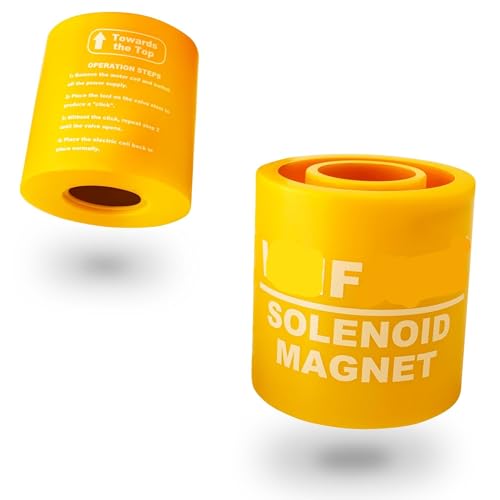 Magnetventil-Magnetwerkzeug #TLMKC, Magnetmagnet, 18 mm Magnetventil, Fehlerbehebung, Magnetwerkzeug, passend für die meisten Industrieventile, 1 Stück (gelb) (gelb) von YYAZXSIQ