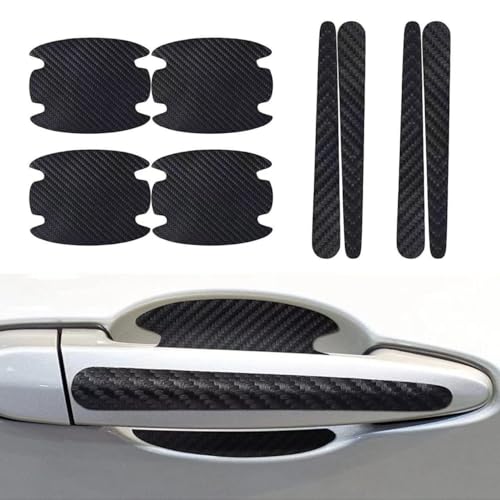 YYBCDSA 8 Stück Autotürgriffe Schutz für Ford Ranger T9 XL XLT 2023 2024 2025,türgriff Schutz Auto,lackschutzfolien-Set für autotür-griffmulden,C von YYBCDSA