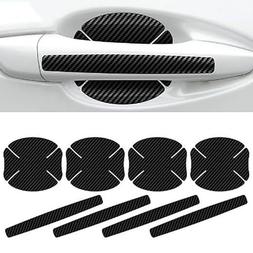 8 Stück Autotürgriffe Schutz für Hyundai I10 I20 I30 I40 Ix20 Ix35 Ix55,türgriff Schutz Auto,lackschutzfolien-Set für autotür-griffmulden,D von YYBCDSA