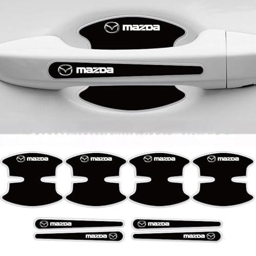 YYBCDSA 8 Stück Autotürgriffe Schutz für Mazda MX-5 1990-2014,türgriff Schutz Auto,lackschutzfolien-Set für autotür-griffmulden von YYBCDSA