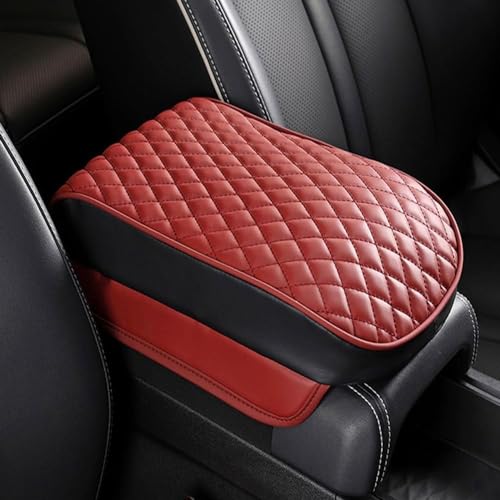 YYBCDSA Leather Car Armrest Box Pad, für BMW X1 iX1 U11 2022 2023 2024 Auto Gedächtnisschaum Mittelkonsole Armlehne Schutz Armlehnenbezüge Auto Armlehnenbox Pad,C von YYBCDSA