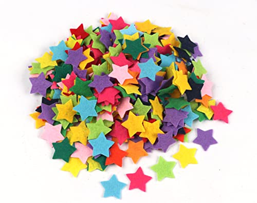 YYCRAFT 400 Stück Filzsterne Stoff-Verzierungen DIY Handwerk Scrapbooking 3/4 Zoll Mix Farbe YYCRAFT 400 Stück Filzsterne Stoff-Verzierungen DIY Handwerk Scrapbooking 3/4 Zoll Mix Farbe von YYCRAFT