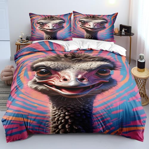YYDIANZ Strauß Bettwäsche 220 x 240 Glücklich Bettwäsche-Sets 3-TLG Set Bestehend Aus 1 Bettbezug und 2 Kissenbezügen 80 x 80 cm Aus Weich Microfaser Mit Meißverschluss YYDIANZ Strauß Bettwäsche 220 x 240 Glücklich Bettwäsche-Sets 3-TLG Set Bestehend Aus 1 Bettbezug und 2 Kissenbezügen 80 x 80 cm Aus Weich Microfaser Mit Meißverschluss von YYDIANZ