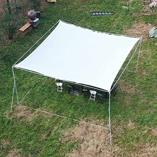 Sonnensegel Schattiernetz Weiß Sonnenschutz Netz 3x3 2x5 2x2 4x4 4x6m Schattennetz mit ösen Schattentuch für Terrasse Pergola Gewächshaus Gemüse Wärmeisolierung 60% UV-Beständig Sonnenmarkise ( Size : von YYDPSHH