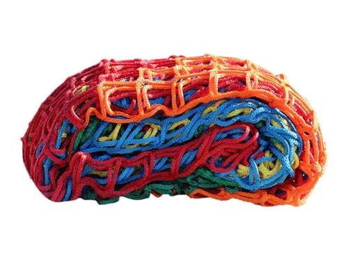 Anti-Fall-Netting-Sicherheitsnetz-Spielplatz Herbstschutz Langlebiger Tränenresistant Wirkung Resistantes dekoratives Netz für Terrasse Balkon Treppe Hinterhof Innen-/Outdoor-Zaungel colorful 1.5M*4M Anti-Fall-Netting-Sicherheitsnetz-Spielplatz Herbstschutz Langlebiger Tränenresistant Wirkung Resistantes dekoratives Netz für Terrasse Balkon Treppe Hinterhof Innen-/Outdoor-Zaungel colorful 1.5M*4M von YYDSWTW