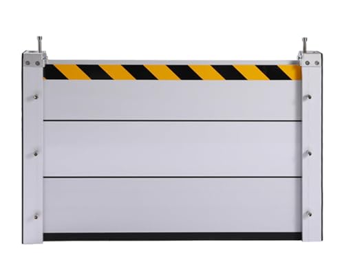 Garagentor -Hochwasser -Flutkontrolle Barriere wiederverwendbare Hochwasserstrafe Hochwasserabschirm für Terrassentür H60CM L140cm von YYDSWTW