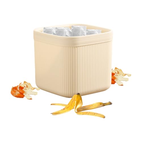 YYDSWTW Abfallbehälter Wastepaper Bin Rechteckiger Mülleimer mit Lid Hygienic Lid Study Müll kann Without lid von YYDSWTW