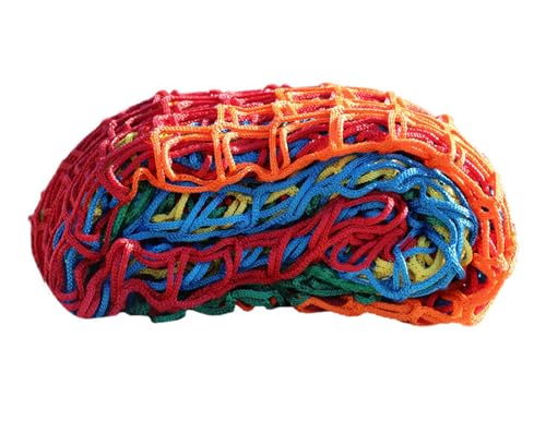 YYDSWTW Anti-Fall-Netting-Herbst-Schutz-Treppe Klettern Sicherheitsnetz Langlebige Tränenresistante Wirkung resistent Colorful 1.5M*4M von YYDSWTW