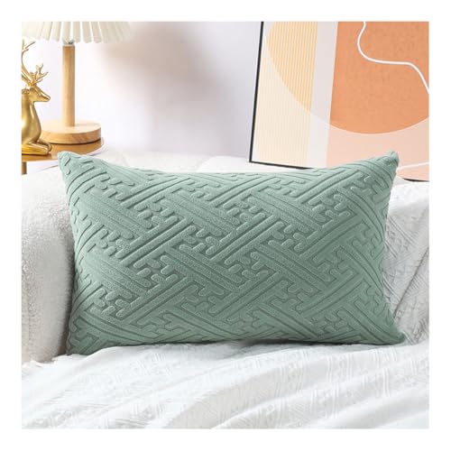 YYDSWTW Dekorative Kissenbezirk Kissenbedeckung Weiche Kissenabdeckung einfach für das Bett zu bedienend zu verwenden Grün 60x80cm YYDSWTW Dekorative Kissenbezirk Kissenbedeckung Weiche Kissenabdeckung einfach für das Bett zu bedienend zu verwenden Grün 60x80cm von YYDSWTW