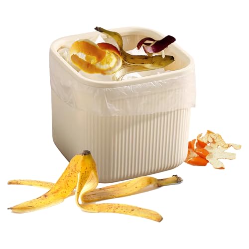 YYDSWTW Garbage Bin Desktop Trash Can Square with Lid Easy to Clean Study Without lid von YYDSWTW