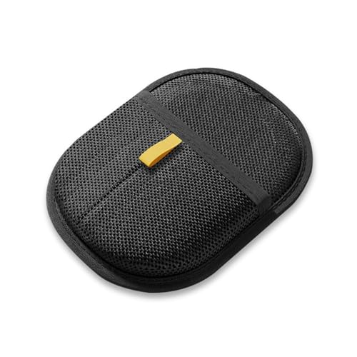 YYDSWTW Haustierhaarentfernungshandschuh Hundeentferner Mitt Antistatik klebrige Wiederverwendbare Reinigung für Katzen Hunde Werkzeug Schwarz 16 * 24cm von YYDSWTW