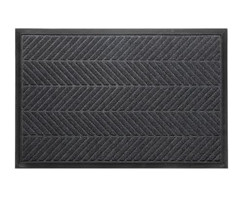 YYDSWTW Haustürmatten Teppich absorbierende Wasserabsorption Waschbarer Flur Läufer Teppich für den Innengebrauch zu Hause grau. 45 * 75cm YYDSWTW Haustürmatten Teppich absorbierende Wasserabsorption Waschbarer Flur Läufer Teppich für den Innengebrauch zu Hause grau. 45 * 75cm von YYDSWTW