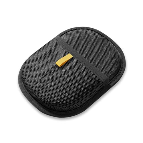 YYDSWTW Hundeentferner Mitt Deshedding Werkzeug Elektrostatische multifunktionale klebrige Haustierhaarentfernung für Katzen Hunde Schwarz 16 * 24cm von YYDSWTW