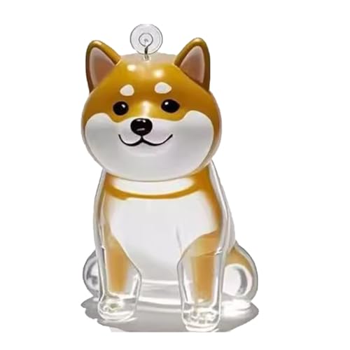 YYDSWTW Hundehaarschlüsselkettenanhänger transparenter Behälter 1 Pack tragbares Hangch Charme Form für Eigentümer Pet Memorial Fell C von YYDSWTW