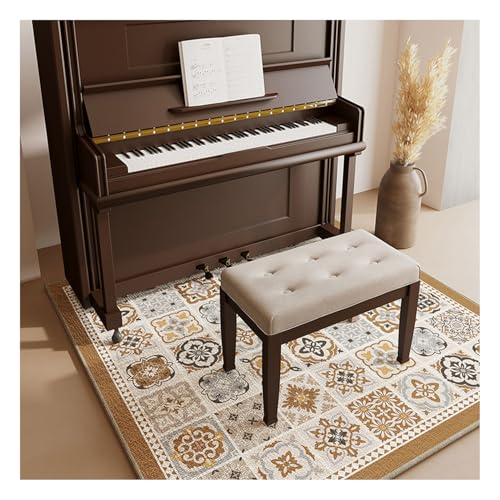 YYDSWTW Klavierteppichschall absorbierende Stoßdämpfung Dicker Teppich für Klavierbankmatte E 160 * 230cm von YYDSWTW