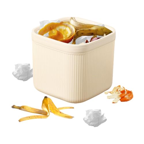 YYDSWTW Kleiner Mülleimer Dose Dose Müllmüll mit Deckelhygiene Deckel für kleine Abfälle Without lid von YYDSWTW