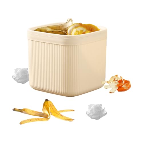 YYDSWTW Mini -Mülleimer Ab Wastrohr Kunststoff Müll kann hygienischer Deckel Leichtes Mülleimer Without lid von YYDSWTW
