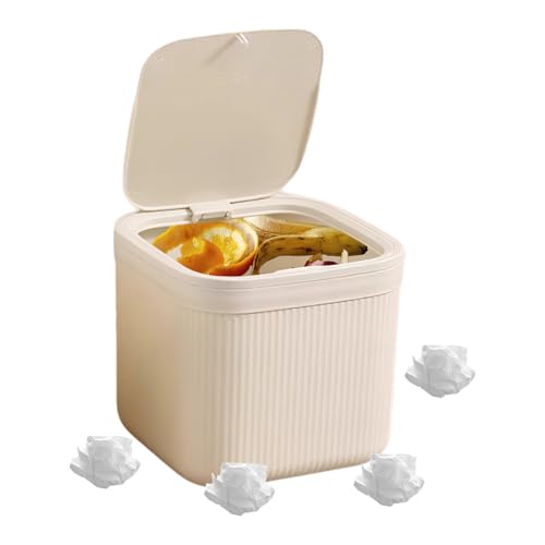 YYDSWTW Mini -Mülleimer Bin Wastebasket Square Müll kann leicht zu reinigen zu reinigen Tischplatten With lid YYDSWTW Mini -Mülleimer Bin Wastebasket Square Müll kann leicht zu reinigen zu reinigen Tischplatten With lid von YYDSWTW