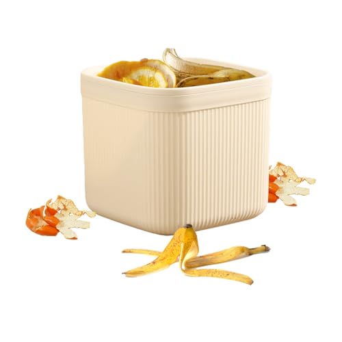 YYDSWTW Müll kann Mini Mülleimer Square mit Druckringen entwerfen tragbare Without lid von YYDSWTW