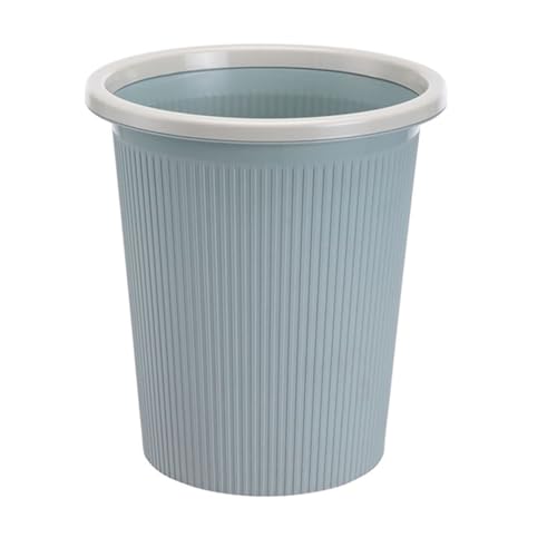 YYDSWTW Müll kann abnehmbare Top vertikale Streifen Design Langzeitlebensmülle Mülleimer abmüllt 10Stücke Medium Drums von YYDSWTW
