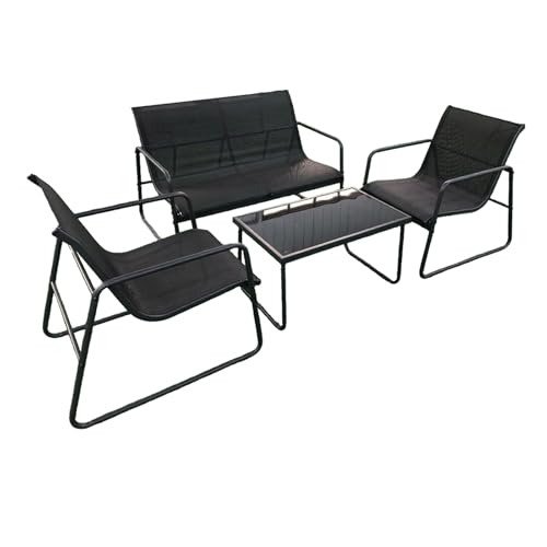 YYDSWTW Outdoor Möbel Set Gesprächset Garten Tisch Maschenstühle atmungsaktiv für Garten Hinterhof YYDSWTW Outdoor Möbel Set Gesprächset Garten Tisch Maschenstühle atmungsaktiv für Garten Hinterhof von YYDSWTW