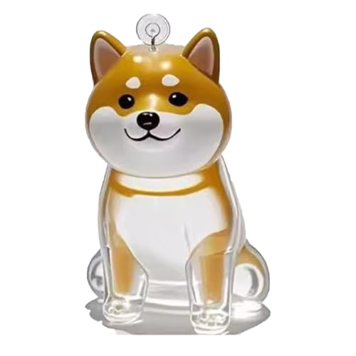 YYDSWTW PET Memorial Storage Box Souvenir Schlüsselring Fell Transparent Container Hund Haarschlüsselketten tragbare Form Hanging Charm 1 Pack C von YYDSWTW