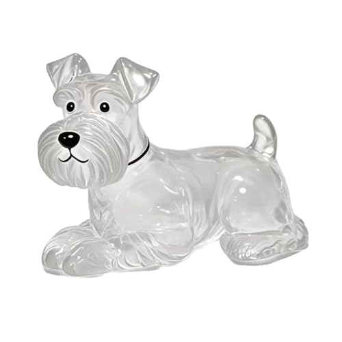 YYDSWTW Pet Memorial Storage Box 1 Pack Fell transparentes Behälter Hund Haarschlüsselkettenanhänger für den Besitzer Souvenir Schlüsselring F von YYDSWTW