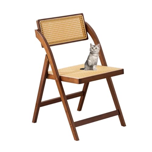 YYDSWTW Rattan Stuhl Klapphocker Rattan Sitz Armless Chair Tragbarer Stuhl Café Café Stuhl B YYDSWTW Rattan Stuhl Klapphocker Rattan Sitz Armless Chair Tragbarer Stuhl Café Café Stuhl B von YYDSWTW