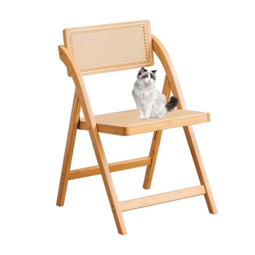 YYDSWTW Rattan Stuhl Lounge Chair Rattan Rattan Rückenlehne Ergonomischer Stuhl Outdoor Stuhl Coffee Shop Stuhl A von YYDSWTW