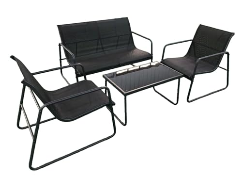 YYDSWTW Terrasse Set Gartenmöbel Set 4-teiliges Set-Netzstühle wasserdicht für Terrassengarten YYDSWTW Terrasse Set Gartenmöbel Set 4-teiliges Set-Netzstühle wasserdicht für Terrassengarten von YYDSWTW