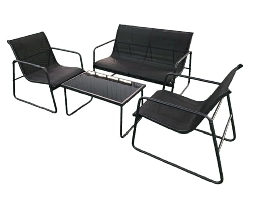 YYDSWTW Terrasse Set Outdoor Möbel Set Garten Tisch Klappstühle wasserdichte Poolbalkone YYDSWTW Terrasse Set Outdoor Möbel Set Garten Tisch Klappstühle wasserdichte Poolbalkone von YYDSWTW