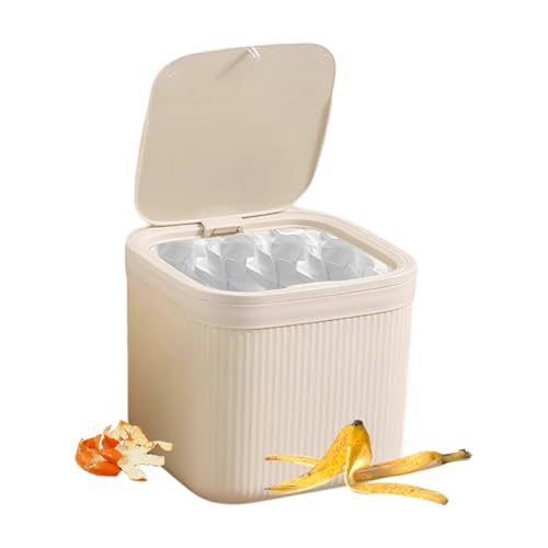 YYDSWTW Wastepaper Bin Desktop Müll Can hygienisch Deckel Leichtes tragbares Studienmüll Can With lid YYDSWTW Wastepaper Bin Desktop Müll Can hygienisch Deckel Leichtes tragbares Studienmüll Can With lid von YYDSWTW