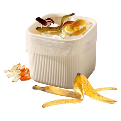 YYDSWTW Wastepaper Bin Mini Müllbehälter Press Typ Deckel tragbarer Mülleimer für kleine Abfälle Without lid von YYDSWTW