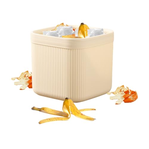 YYDSWTW Wastepaper Bin Mülleimer mit Druckringen Design tragbar einfach zu reinigen Untersuchungen Without lid YYDSWTW Wastepaper Bin Mülleimer mit Druckringen Design tragbar einfach zu reinigen Untersuchungen Without lid von YYDSWTW