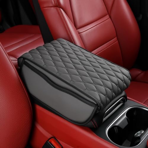YYFYYDS Auto Armlehne Box Pad,Kompatibel mit Dodge Caliber Charger Challenger Durango,Automotive Interieur,5-Grey von YYFYYDS