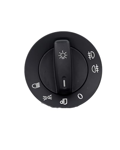 Scheinwerferschalter 1K0941431N Scheinwerfer Kombination Schalter Für Passat B6 Für Golf 6 Dimmer von YYGGWL
