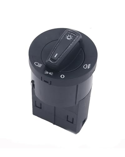 Scheinwerferschalter Für 5U0941531AC Scheinwerfer Nebel Licht Control Knob Dimmer Scheinwerferschalter Für 5U0941531AC Scheinwerfer Nebel Licht Control Knob Dimmer von YYGGWL