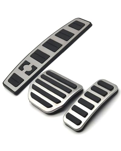YYGGWL Pedalauflagen Auto-Fußpedale Für Land Für Rover Für Discovery 4 LR4 L319 2009~2016 Gaspedal Bremse Restfoot Pedal Autoteile Fußpedal(3 pcs) von YYGGWL