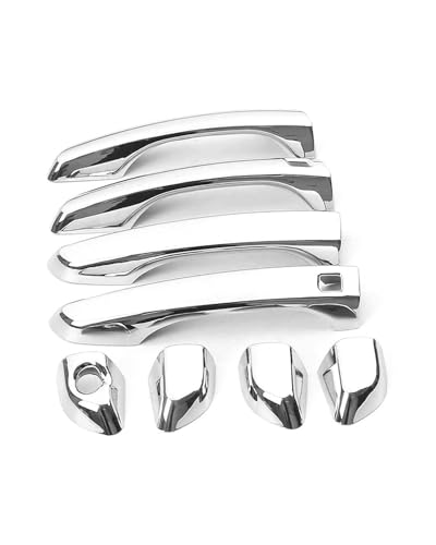 YYGGWL Scratch Protection Für Hyundai Verna Solaris 2018-2022 Einloch Türgriff & Kratzfester Türschalenzuggriff Schutzset Türgriffabdeckung(Dual smart electroplating) von YYGGWL