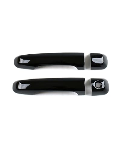 YYGGWL Scratch Protection Für Lexus LX570 J200 2007-2022 Türgriffverkleidung Mit Einzelloch Kratzschutzfolie Für Türschalen-Modifikation Türgriffabdeckung(2 doors bright black) von YYGGWL