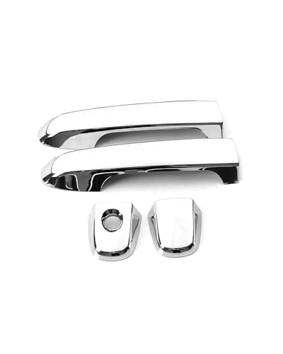 YYGGWL Scratch Protection Für Subaru Forester 2019-2024 Einloch Türgriff Zierrahmen Außenmodifikationszubehör Für Griffschale Türgriffabdeckung(2 doors electroplated) von YYGGWL