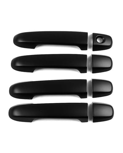 YYGGWL Scratch Protection Für Subaru Forester 2019-2024 Einloch Türgriff Zierrahmen Außenmodifikationszubehör Für Griffschale Türgriffabdeckung(Matte black) von YYGGWL