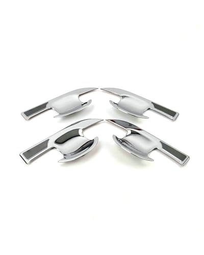 YYGGWL Scratch Protection Kompatibel Mit Accord 10. Generation 2018-2022 Türschalenverkleidung Mit Einzelloch Kratzschutzfolie Für Türgriff Türgriffabdeckung(Door bowl electroplated black) von YYGGWL