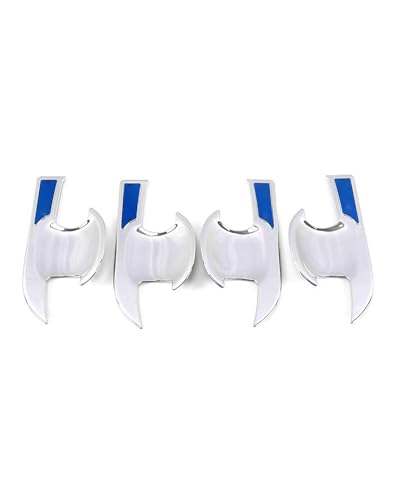 YYGGWL Scratch Protection Kompatibel Mit Accord 10. Generation 2018-2022 Türschalenverkleidung Mit Einzelloch Kratzschutzfolie Für Türgriff Türgriffabdeckung(Door bowl electroplated blue) von YYGGWL
