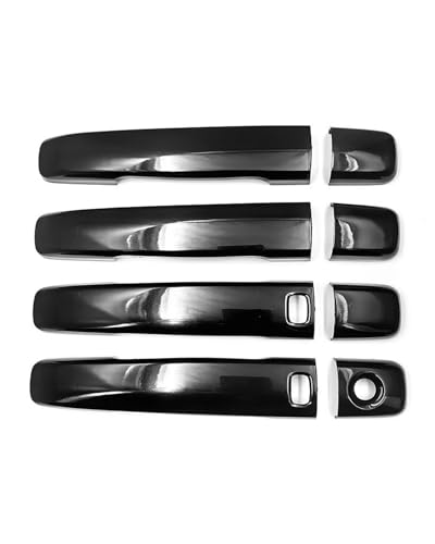 YYGGWL Scratch Protection Kompatibel Mit Almera G15 2012-2019 Türgriffleiste 1 Loch 2-Smart Kratzschutz Umrüstzubehör Türgriffabdeckung(Bright black) von YYGGWL