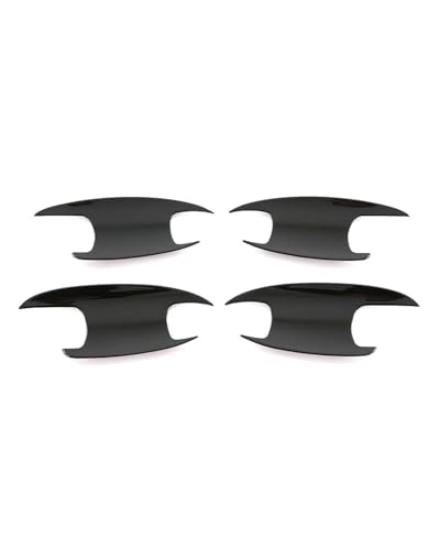 YYGGWL Scratch Protection Kompatibel Mit Benz C-Klasse 2022 Türgriff Zierrahmen Außendekorationsabdeckung Für Griffschale Türgriffabdeckung(Door bowl black) von YYGGWL