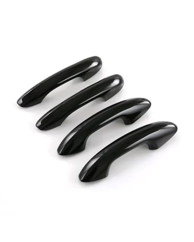 YYGGWL Scratch Protection Kompatibel Mit Benz C-Klasse 2022 Türgriff Zierrahmen Außendekorationsabdeckung Für Griffschale Türgriffabdeckung(Handle black) von YYGGWL